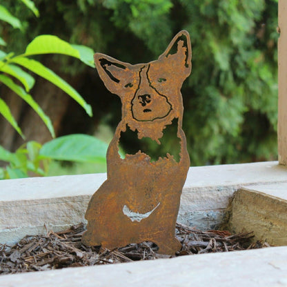 Australian Cattle Dog Garden Stake | Plow & Hearth