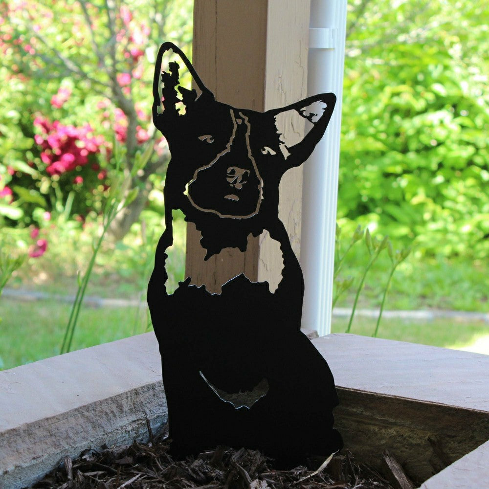 Australian Cattle Dog Garden Stake | Plow & Hearth