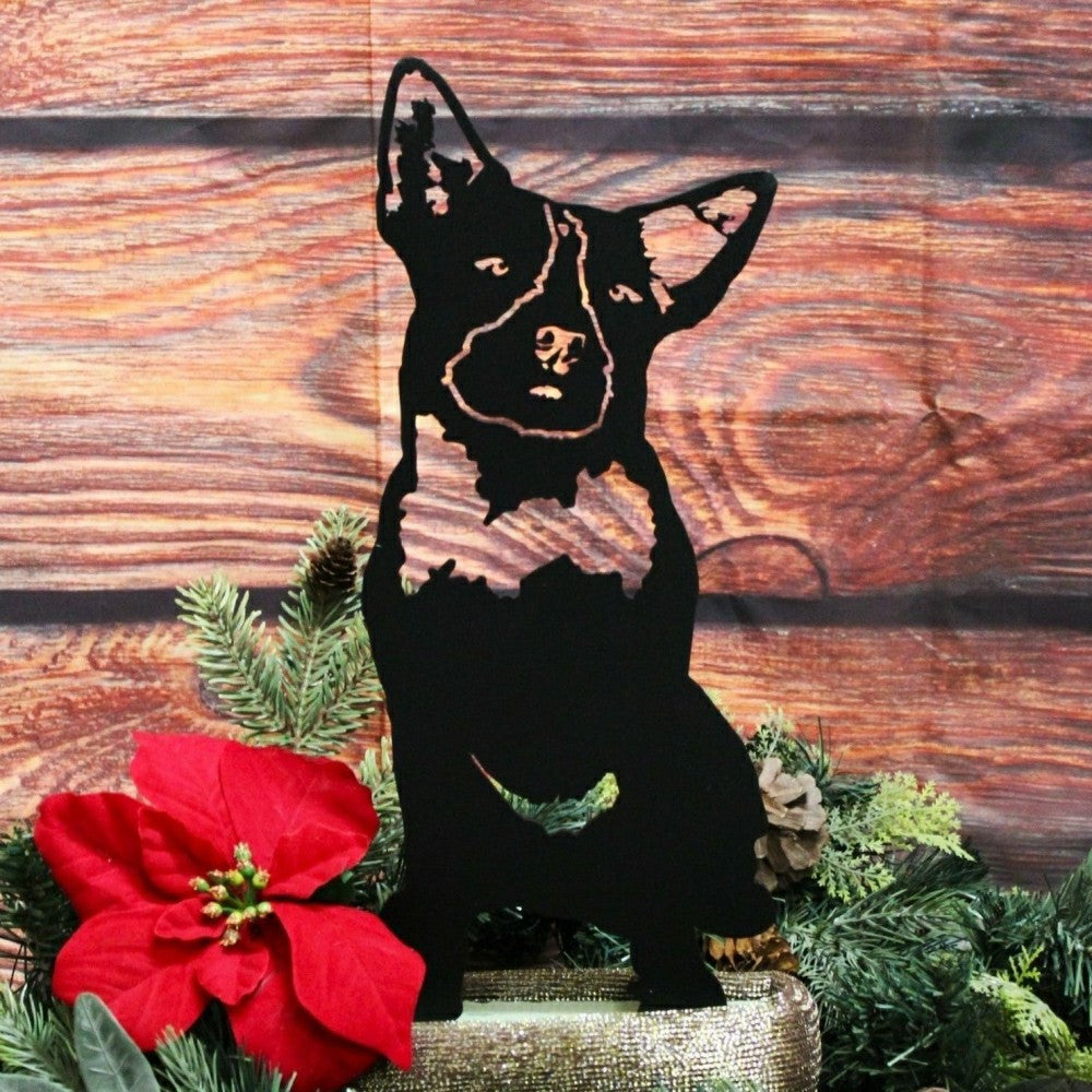 Australian Cattle Dog Garden Stake | Plow & Hearth