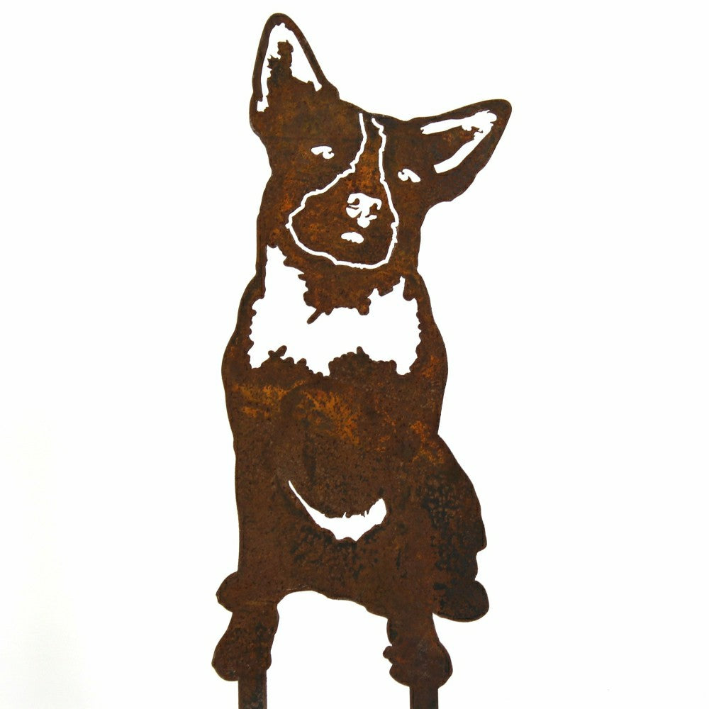 Australian Cattle Dog Garden Stake | Plow & Hearth