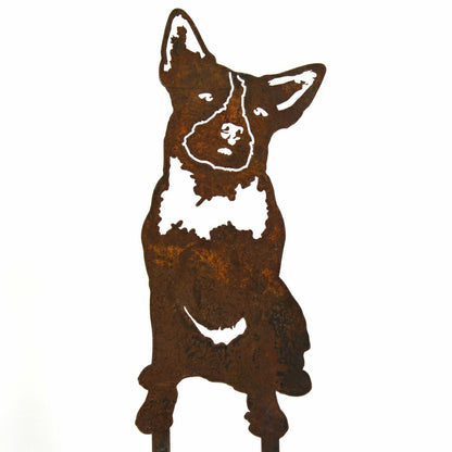 Australian Cattle Dog Garden Stake | Plow & Hearth