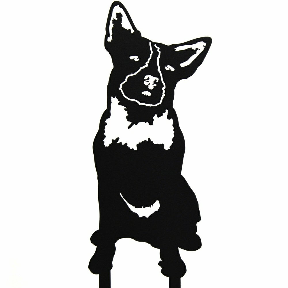 Australian Cattle Dog Garden Stake | Plow & Hearth