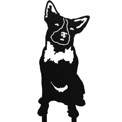 Australian Cattle Dog Garden Stake | Plow & Hearth