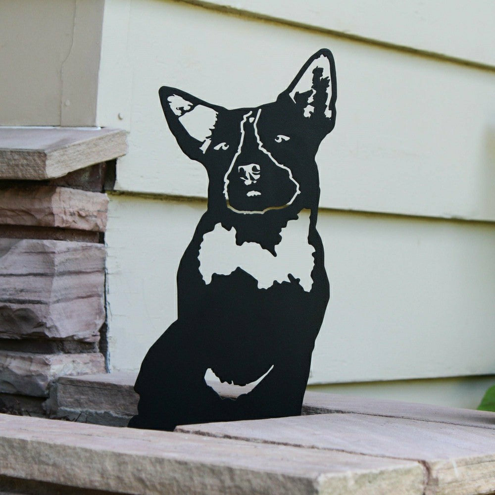 Australian Cattle Dog Garden Stake | Plow & Hearth