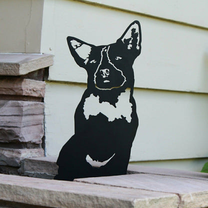 Australian Cattle Dog Garden Stake | Plow & Hearth