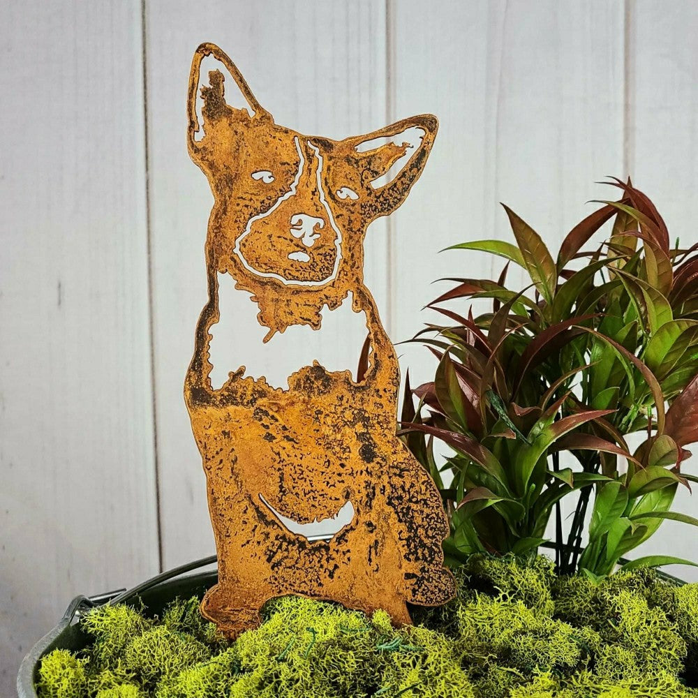 Australian Cattle Dog Garden Stake | Plow & Hearth