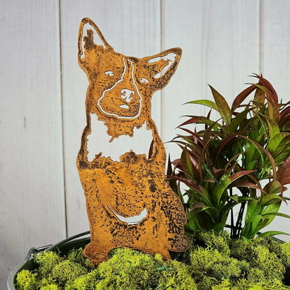 Australian Cattle Dog Garden Stake | Plow & Hearth