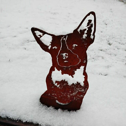 Australian Cattle Dog Garden Stake | Plow & Hearth