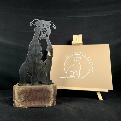 Staffordshire Bull Terrier Garden Stake | Plow & Hearth