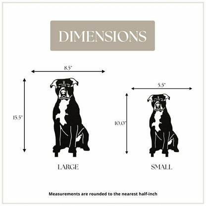 Staffordshire Bull Terrier Garden Stake | Plow & Hearth