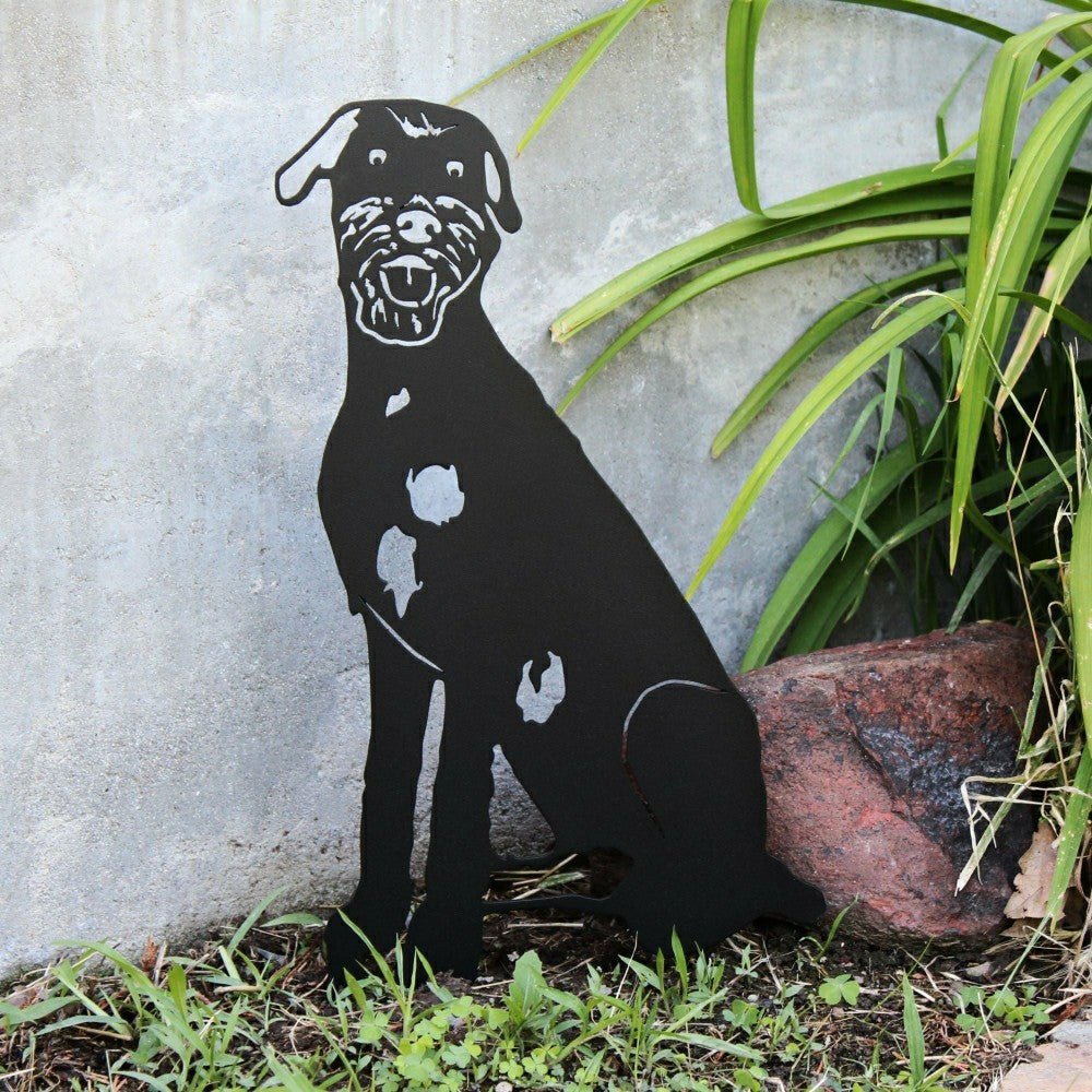 Irish Wolfhound Garden Stake | Plow & Hearth
