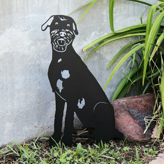 Irish Wolfhound Garden Stake | Plow & Hearth