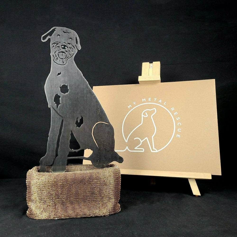 Irish Wolfhound Garden Stake | Plow & Hearth