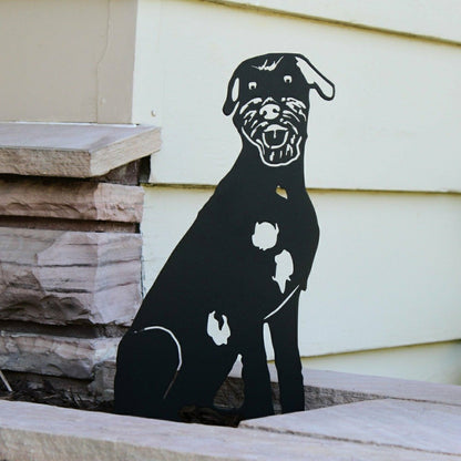Irish Wolfhound Garden Stake | Plow & Hearth