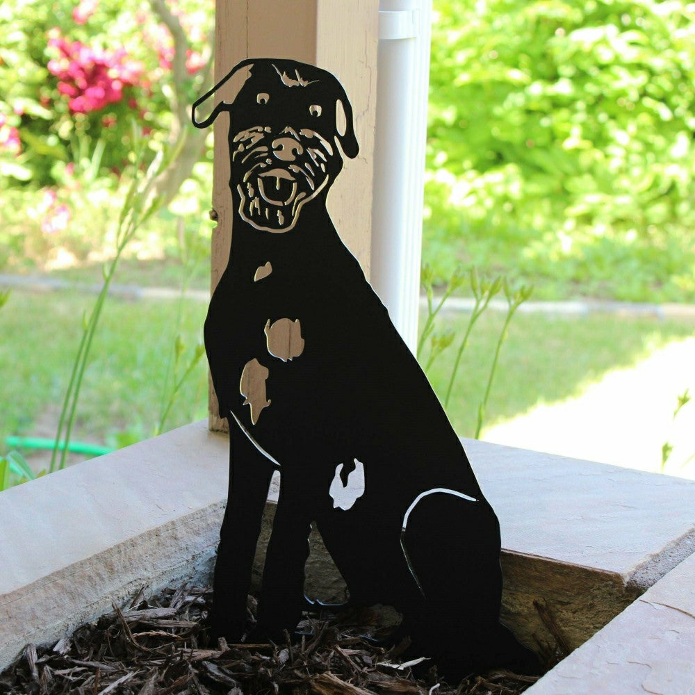 Irish Wolfhound Garden Stake | Plow & Hearth