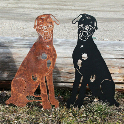Irish Wolfhound Garden Stake | Plow & Hearth