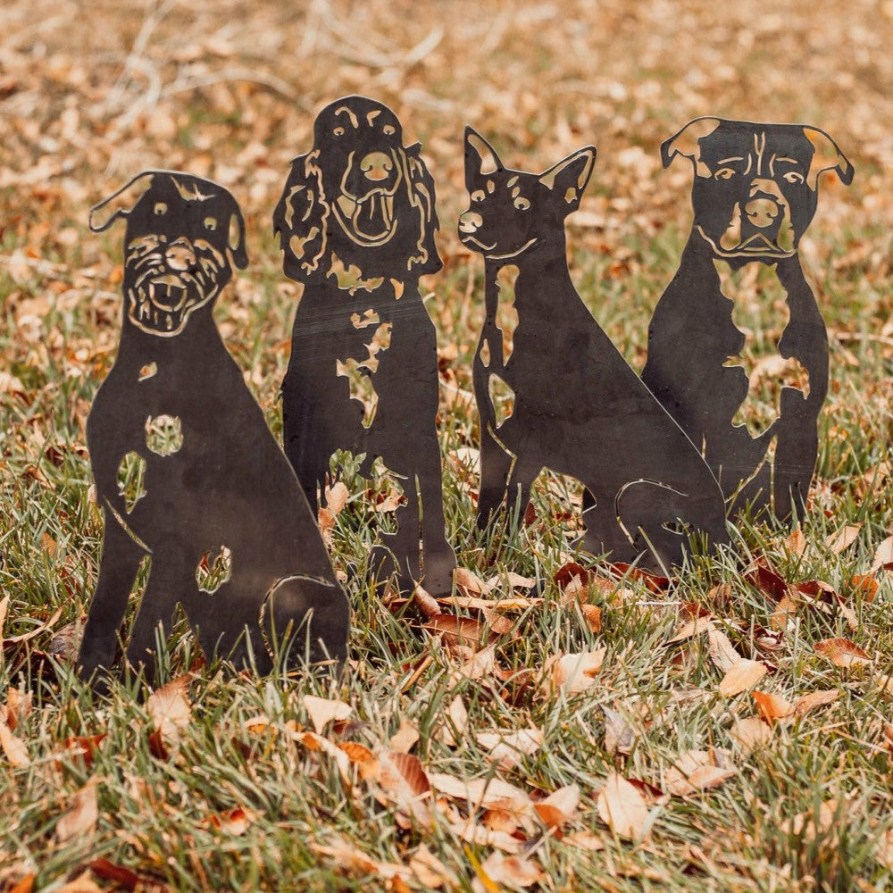 Irish Wolfhound Garden Stake | Plow & Hearth