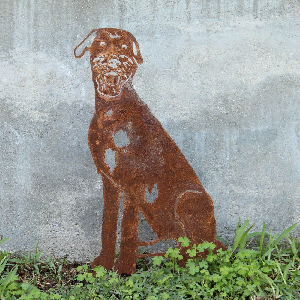Irish Wolfhound Garden Stake | Plow & Hearth