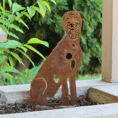 Irish Wolfhound Garden Stake | Plow & Hearth