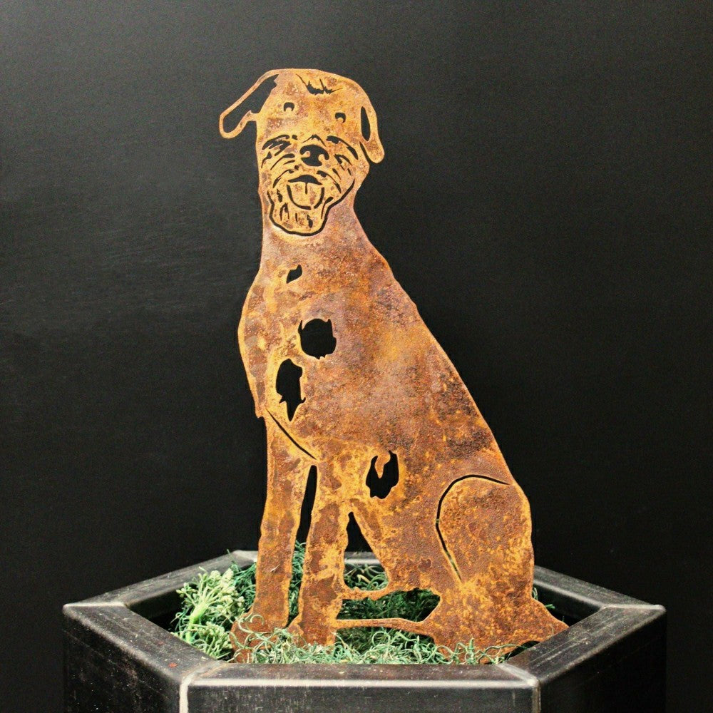Irish Wolfhound Garden Stake | Plow & Hearth