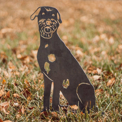 Irish Wolfhound Garden Stake | Plow & Hearth