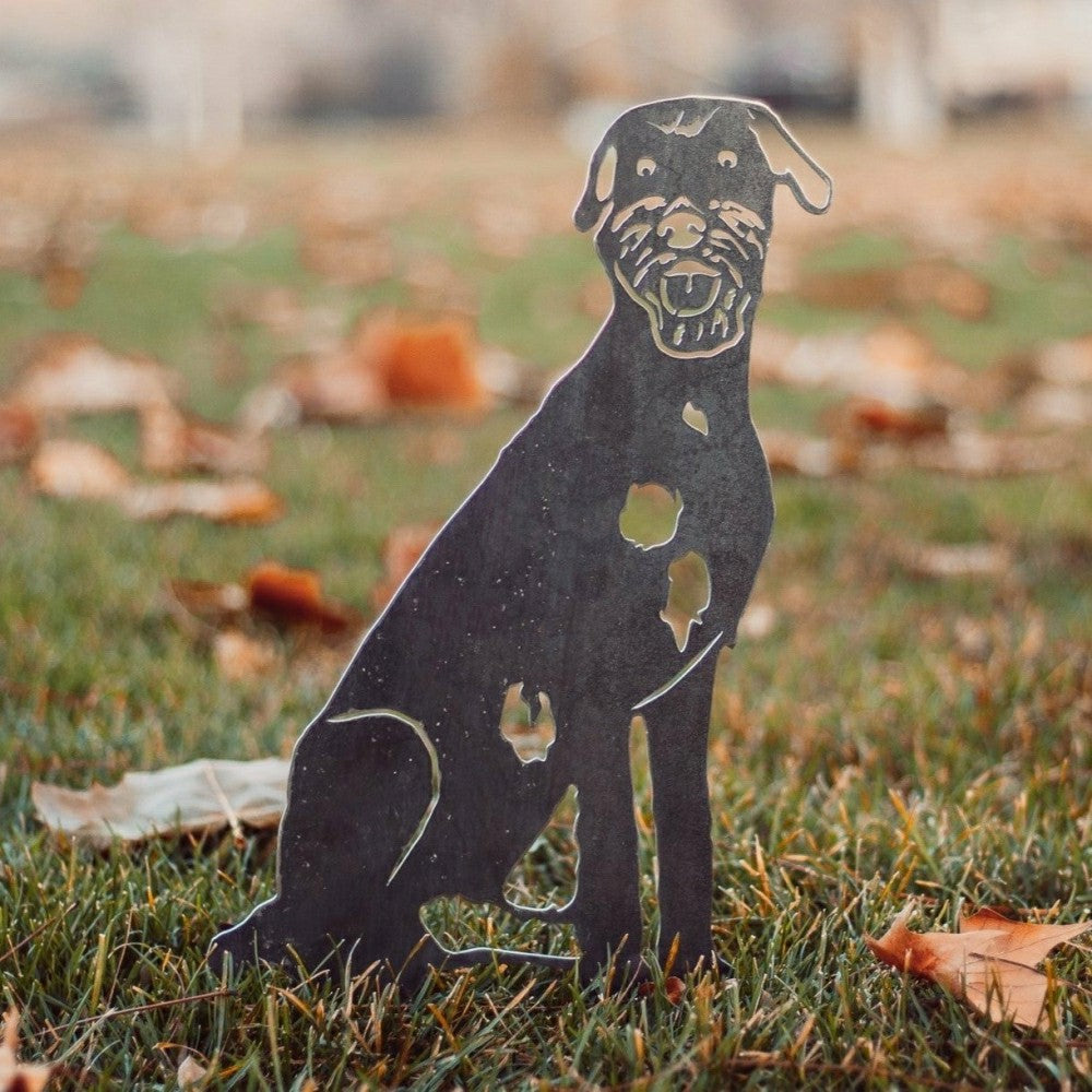 Irish Wolfhound Garden Stake | Plow & Hearth