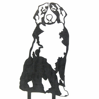 Bernese Mountain Dog Garden Stake | Plow & Hearth