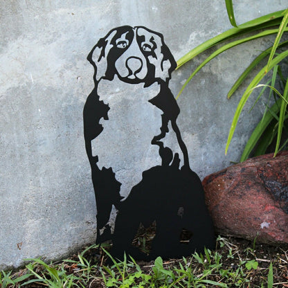 Bernese Mountain Dog Garden Stake | Plow & Hearth