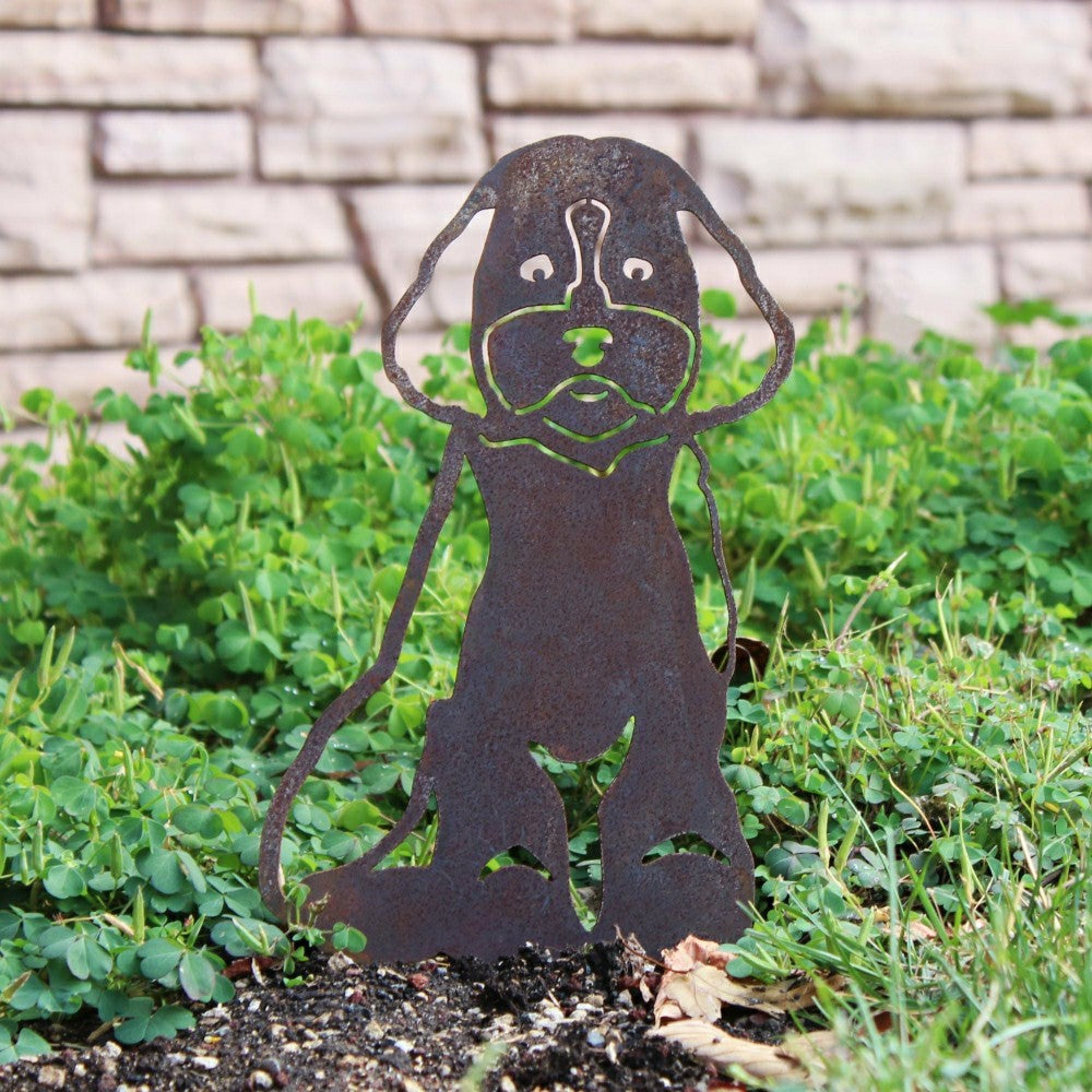 Cavapoo Garden Stake | Plow & Hearth