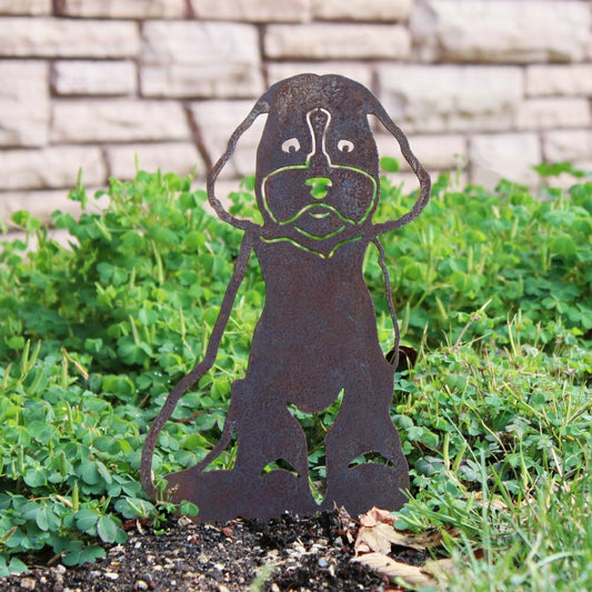 Cavapoo Garden Stake | Plow & Hearth