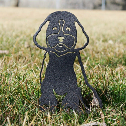 Cavapoo Garden Stake | Plow & Hearth