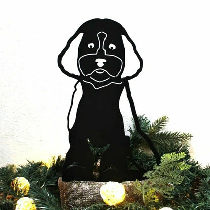Cavapoo Garden Stake | Plow & Hearth