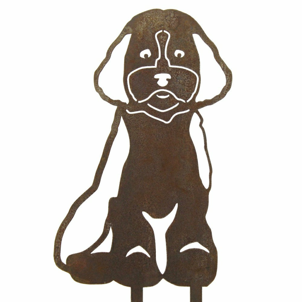 Cavapoo Garden Stake | Plow & Hearth