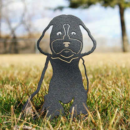 Cavapoo Garden Stake | Plow & Hearth