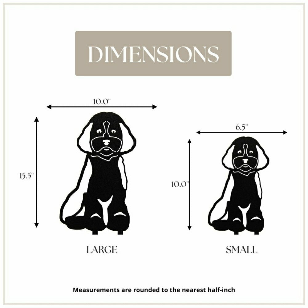 Cavapoo Garden Stake | Plow & Hearth