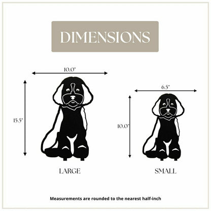 Cavapoo Garden Stake | Plow & Hearth