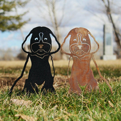 Cavapoo Garden Stake | Plow & Hearth