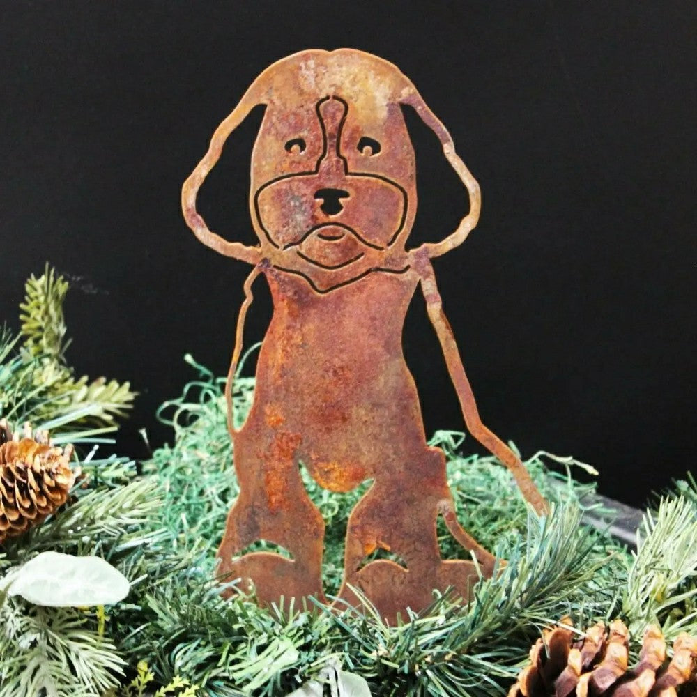 Cavapoo Garden Stake | Plow & Hearth