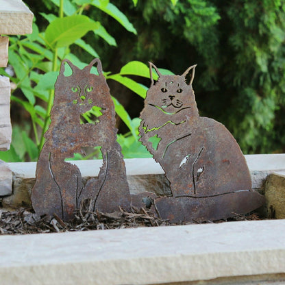 Maine Coon Garden Stake | Plow & Hearth