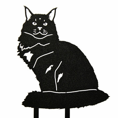 Maine Coon Garden Stake | Plow & Hearth