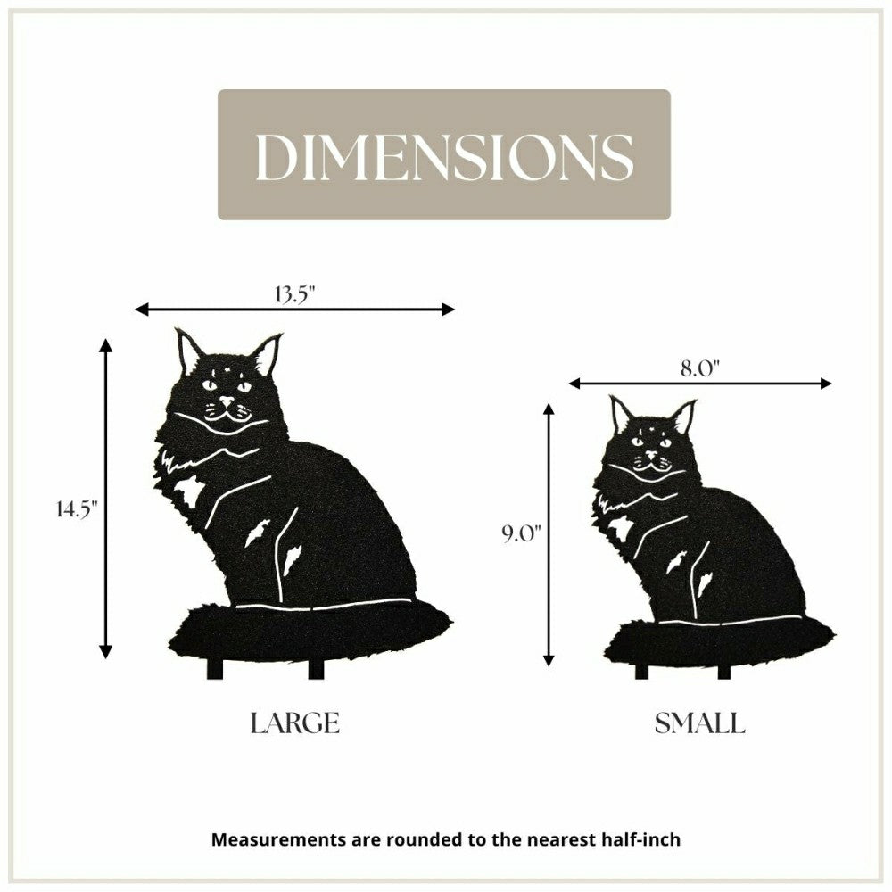 Maine Coon Garden Stake | Plow & Hearth