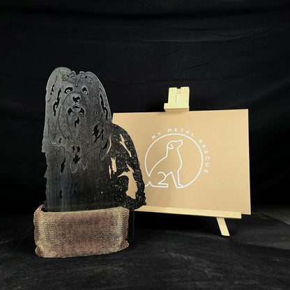 Lhasa Apso Garden Stake | Plow & Hearth