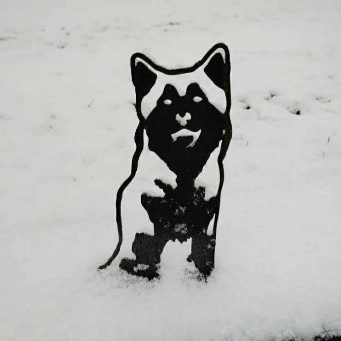 Siberian Husky Garden Stake | Plow & Hearth