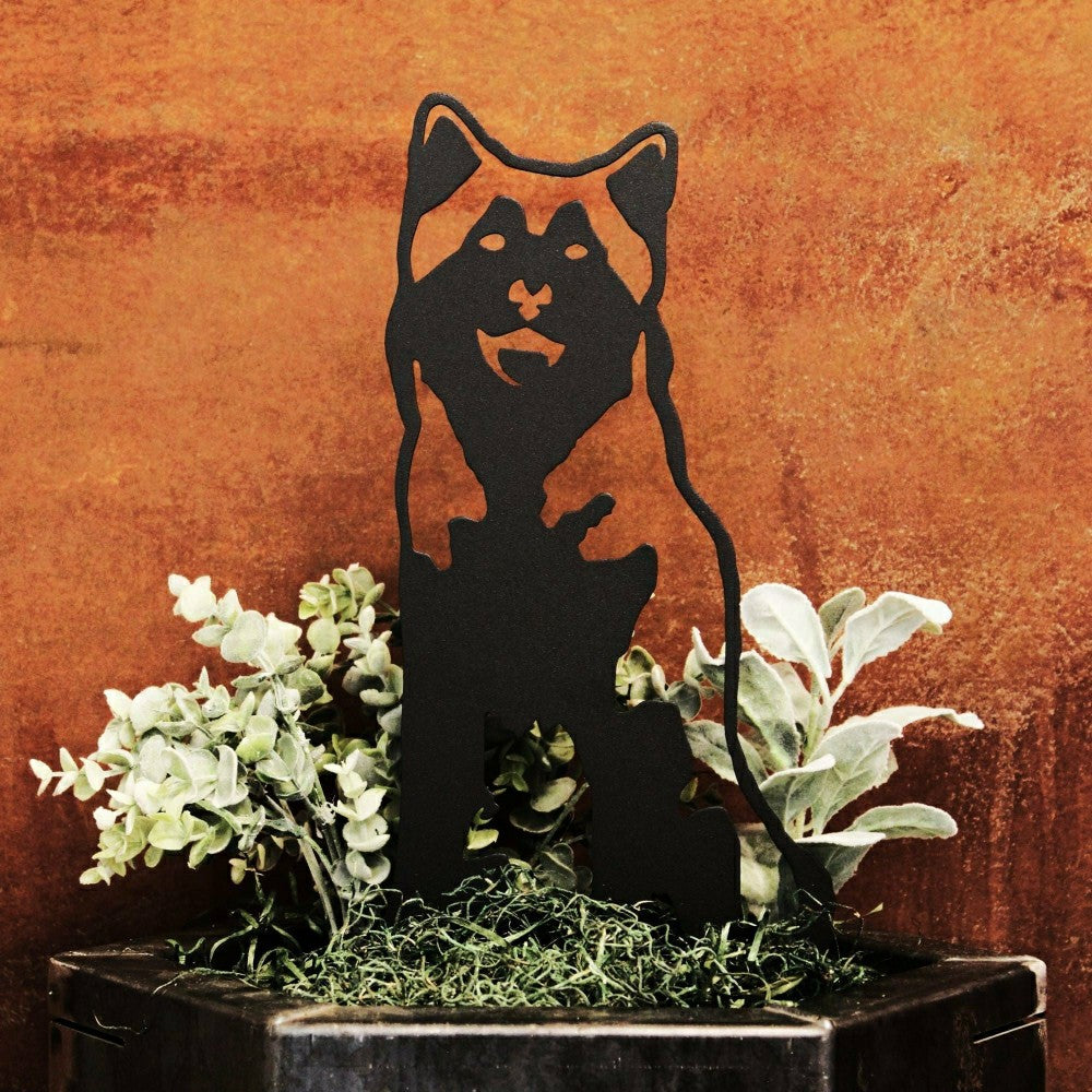 Siberian Husky Garden Stake | Plow & Hearth