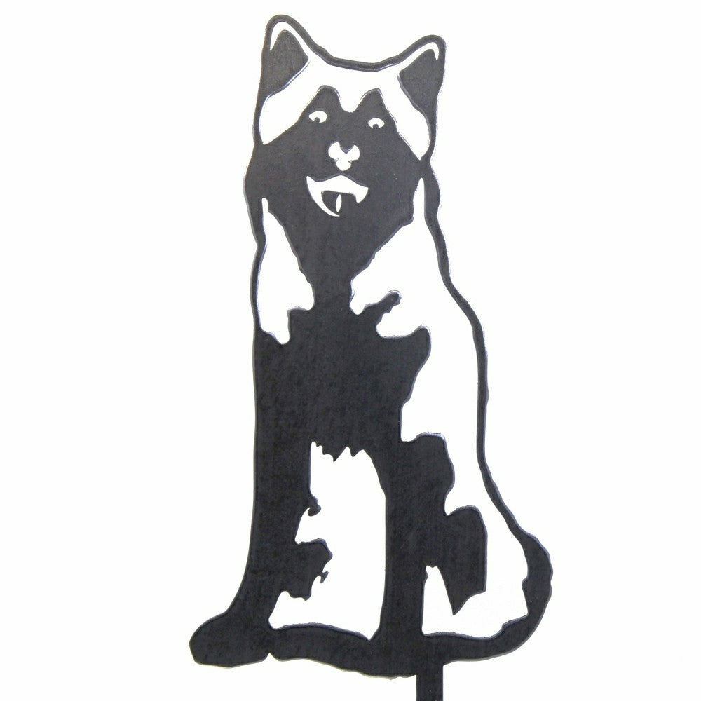 Siberian Husky Garden Stake | Plow & Hearth