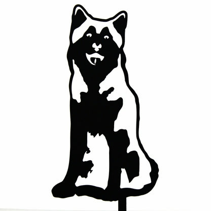 Siberian Husky Garden Stake | Plow & Hearth