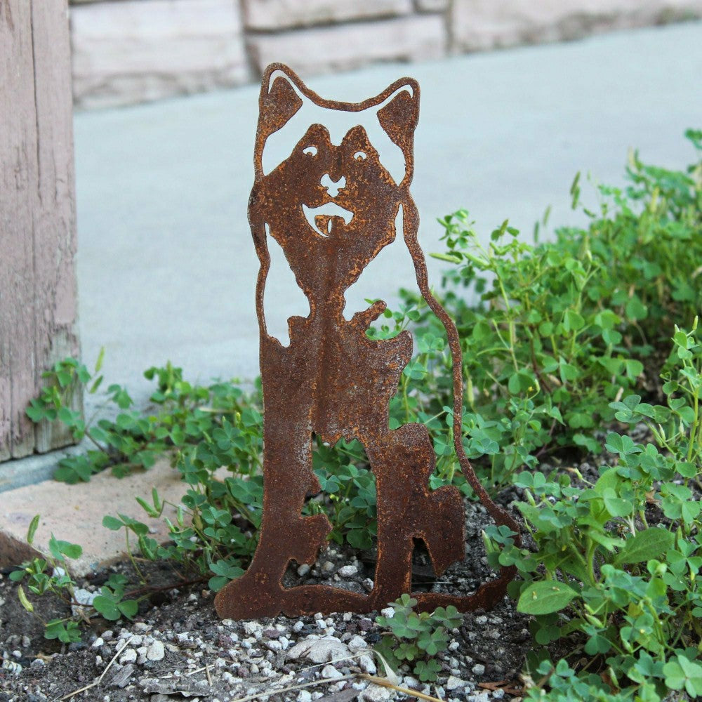 Siberian Husky Garden Stake | Plow & Hearth