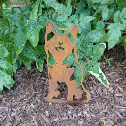 Siberian Husky Garden Stake | Plow & Hearth