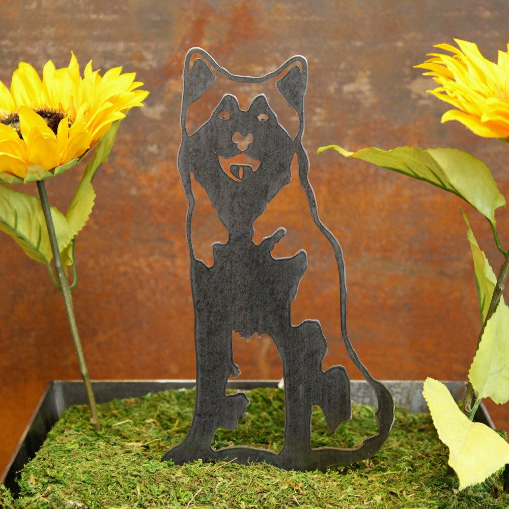Siberian Husky Garden Stake | Plow & Hearth