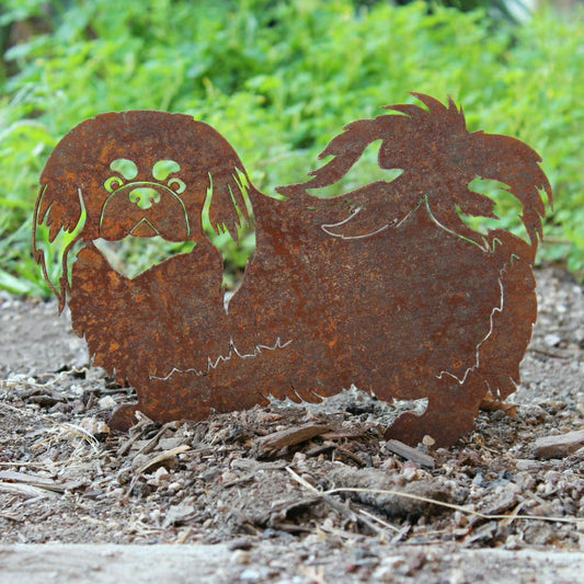 Pekingese Garden Stake | Plow & Hearth